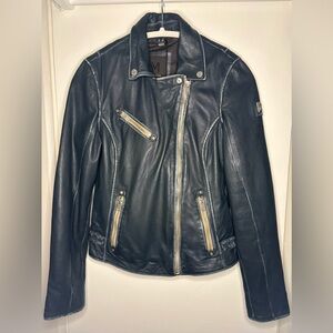 Mauritius Sofia 4 RF Leather Moto Jacket